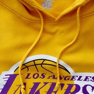 LOS ANGELES LAKERS GOLD HOODY